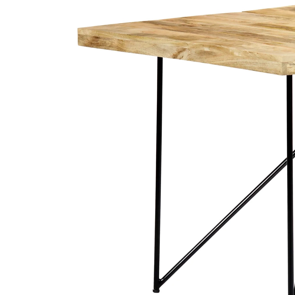 Tavolo da Pranzo | Tavolo da cucina 180x90x76 cm in Legno Massello di Mango