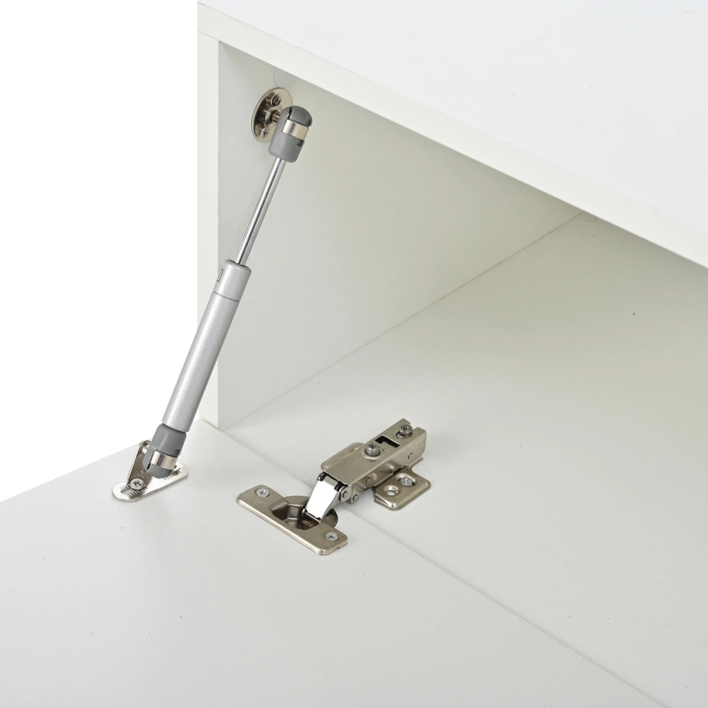 Mobile porta TV bianco 190 cm con luci LED