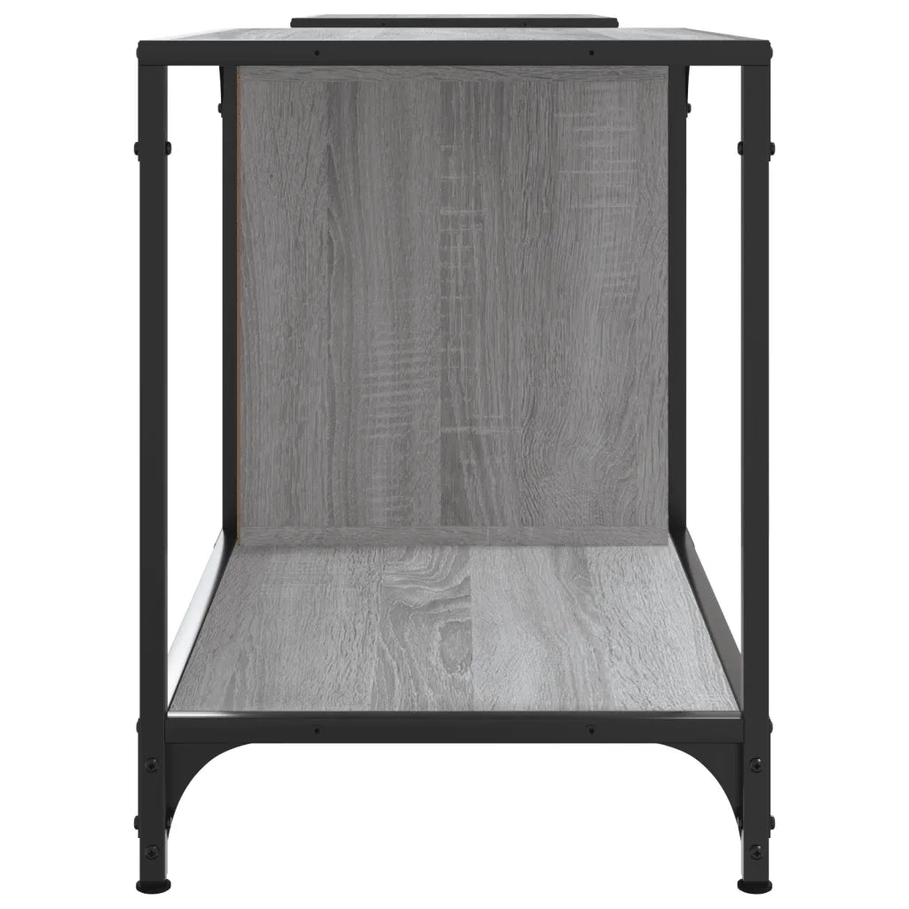 Mobile Porta TV-Mobile per TV-Credenza TV Grigio Sonoma 203x37x50 cm in Legno Multistrato