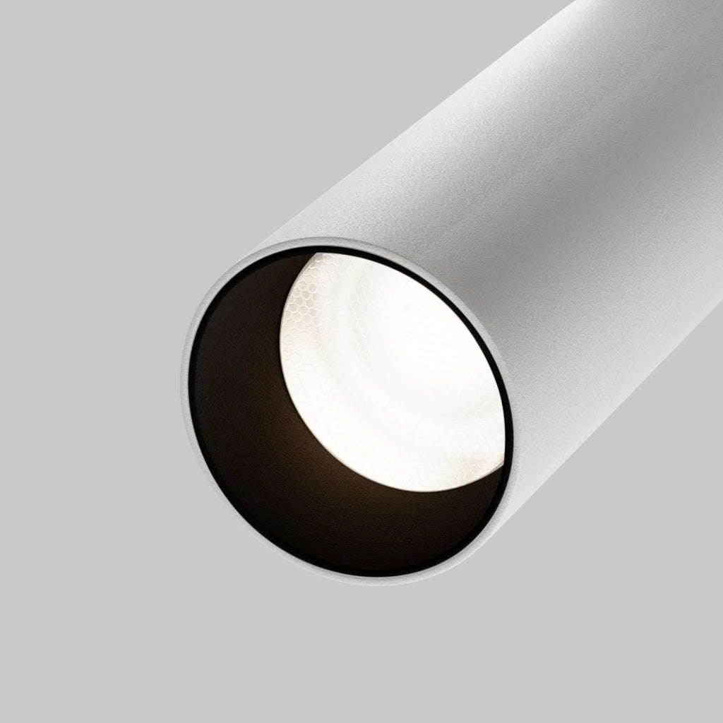 Maytoni Lampada da binario moderna Exility Focus LED 1 luce LED integrato bianco alluminio