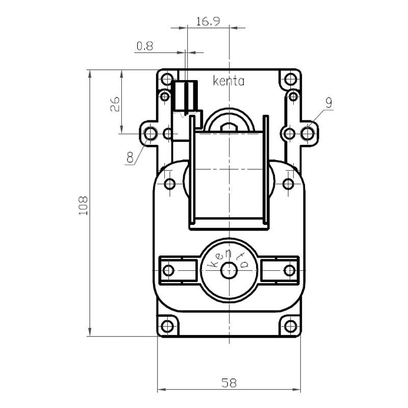 Ricambistufeapellet MOTORIDUTTORE PELLET X COCLEA CALDAIA MAIS NOCCIOLINO KENTA K9117304 k9117303 12 RPM ELIOS VULCANO Pasian