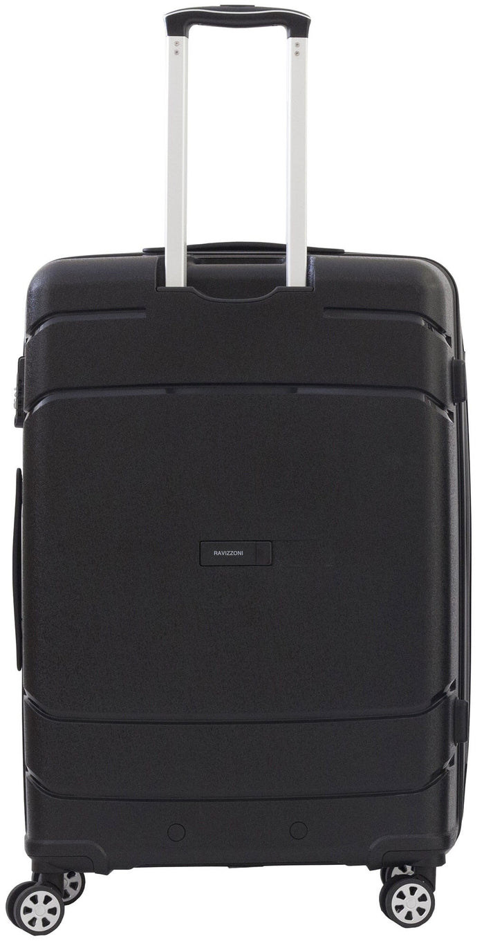 Trolley Valigia Grande Rigida in Polipropilene 4 Ruote TSA Ravizzoni Cuba Libre Nera