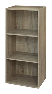 Libreria componibile cm.42x29x89h rovere nord