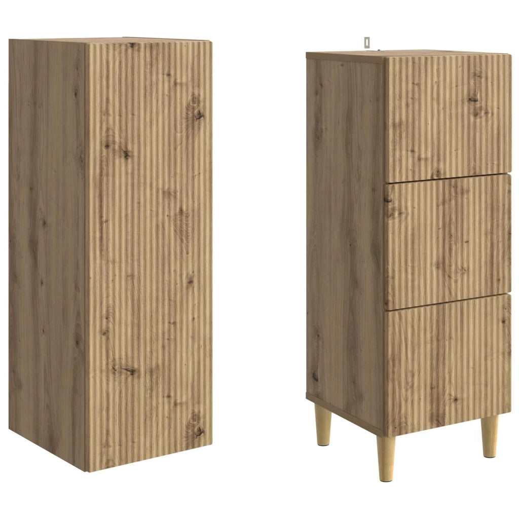 Set di armadi 2 pcs 33 x 34,5 x 90 cm Legno ingegnerizzato 3416573