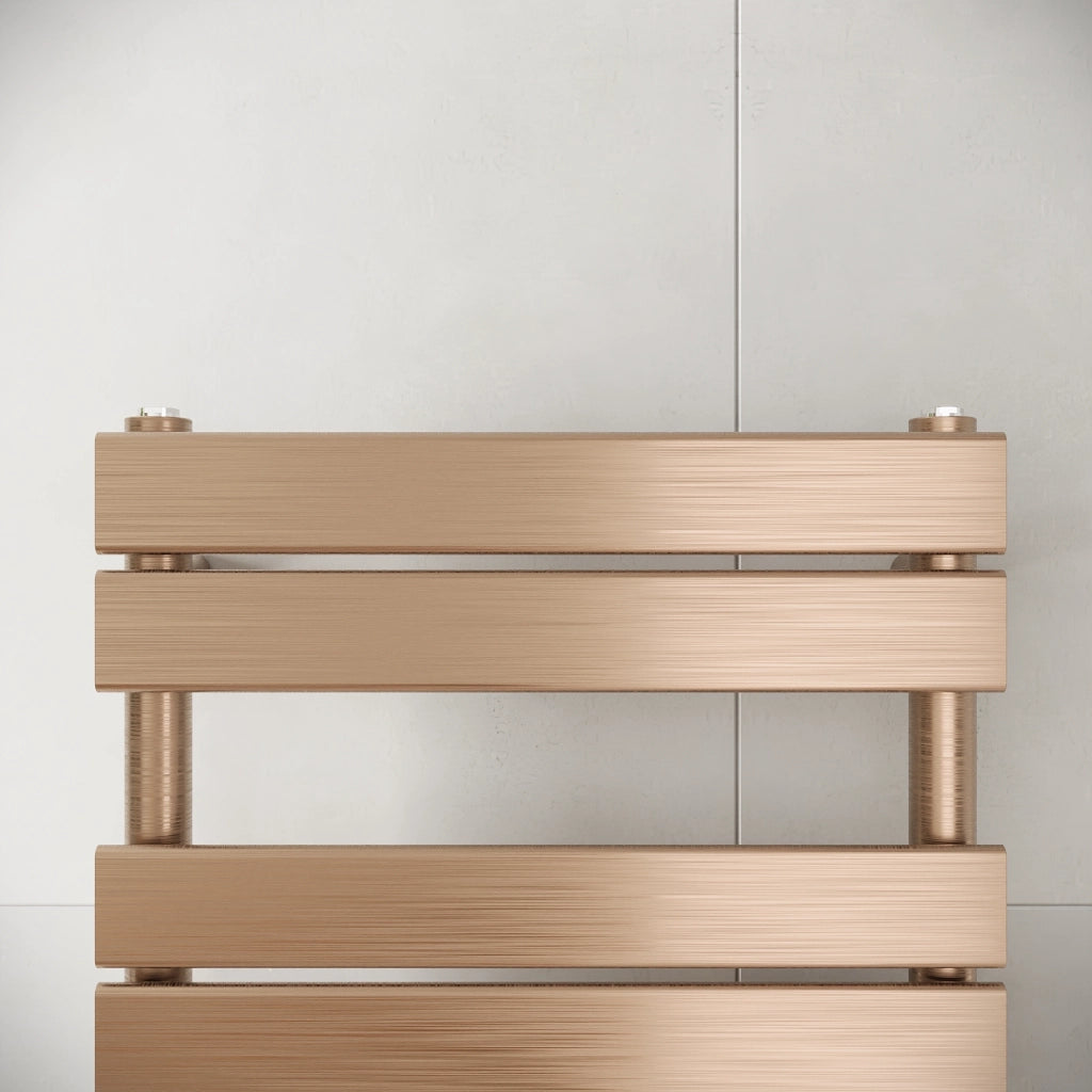 Termoarredo elettrico 1200x500 oro rosa interasse 450 | Andromeda