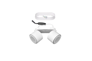 Faretto da Interno a LED in Metallo Bianco Opaco