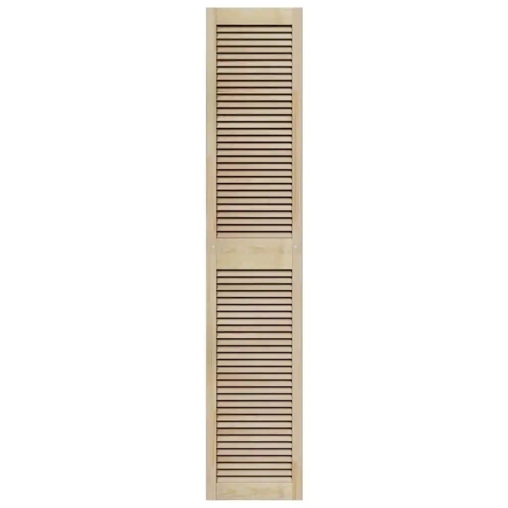vidaXL Porta per Armadio Altro con porta Marrone 201 x 39.5 x 2.1 cm
