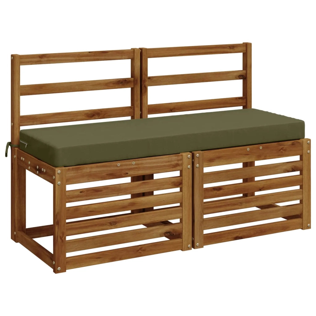 Cuscini per Panchina a 2 Pezzi SOEST 2 pz 100% Poliestere 949661