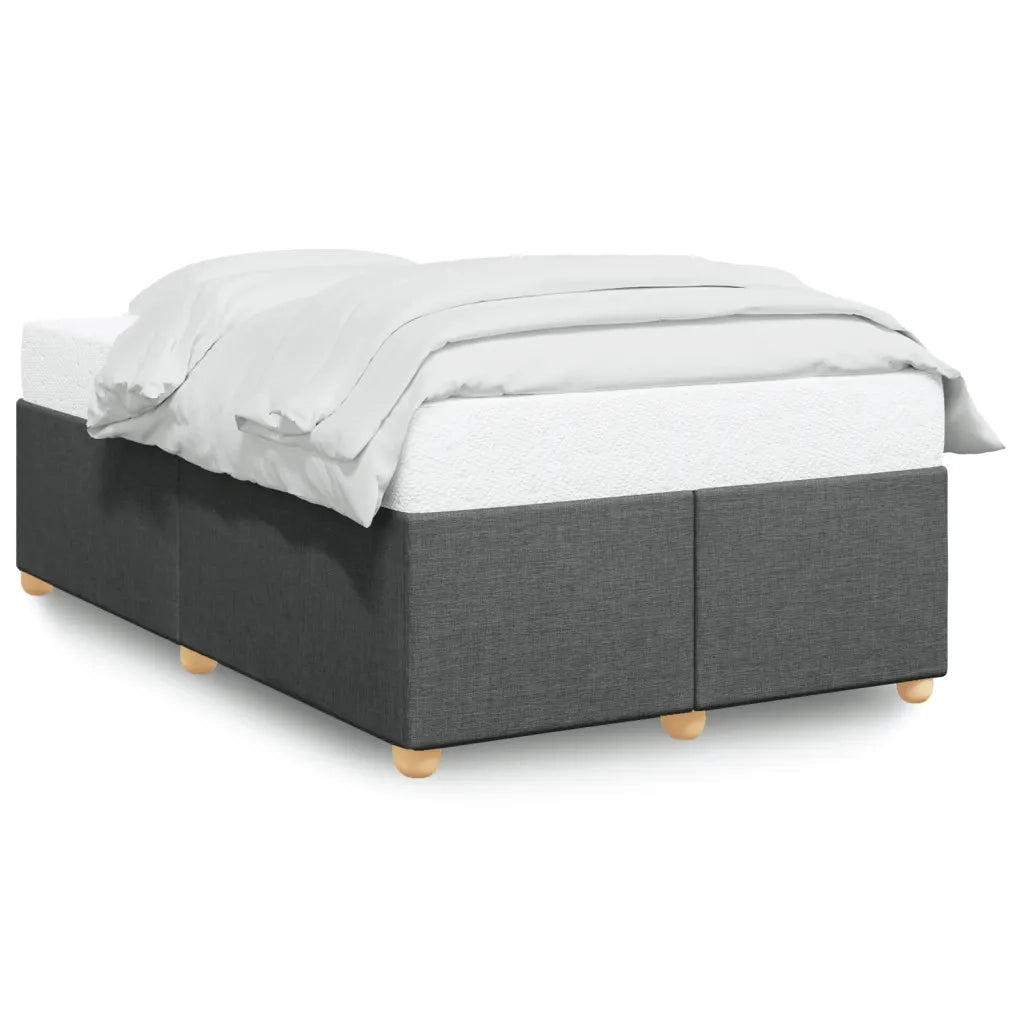 Giroletto senza Materasso Grigio Scuro 120x190 cm in Tessuto 3284716