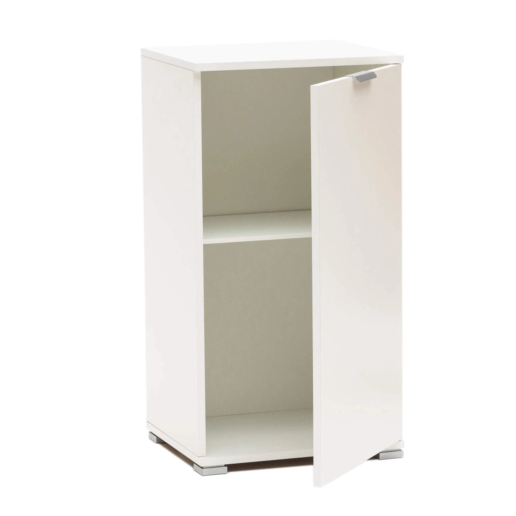 Armadietto da Bagno con un'anta  in Legno Composito cm 45x38x85 - LALO