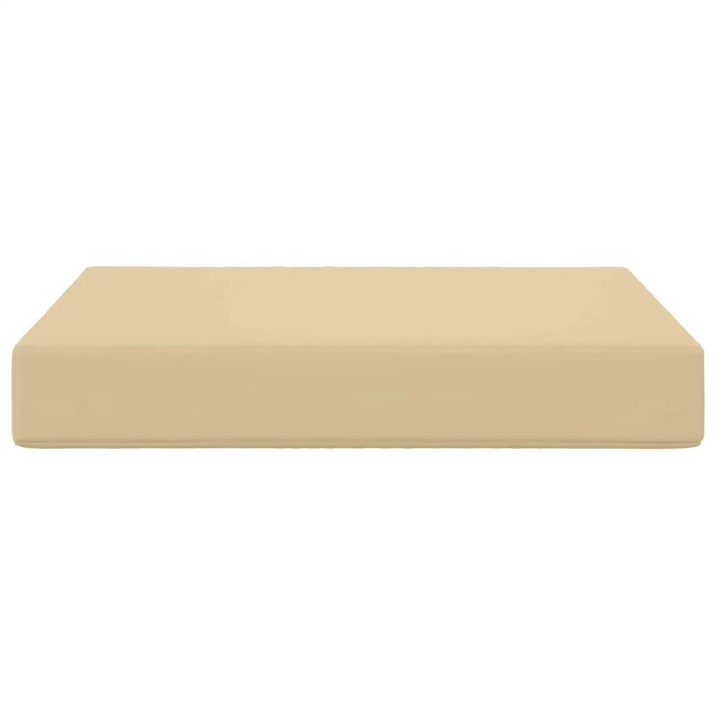 Cuscino per divano da esterno Beige 60 x 60 x 8 cm Poliestere