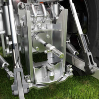 Boccola albero cardanico 160 mm Attacco albero scanalato 1 3/8" 21D Albero uscita 1 3/8" 6D Trattore