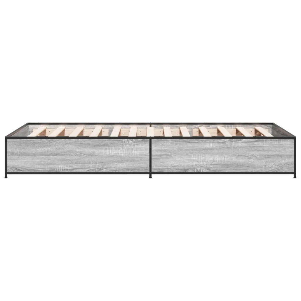 Giroletto senza Materasso-Struttura Letto Rovere Sonoma 90x190 cm 911763