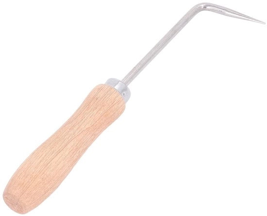 Lashaak portatile con maniglia in legno di quercia - Ø 6 mm - HSS - Ergonomico - Sostanziale - Adatto per PVC/TPO - Lashaak per saldatura