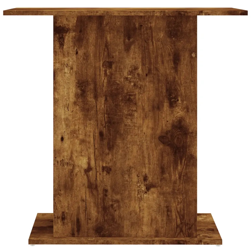 Supporto Acquario 75x36x72,5 cm Legno Multistrato Rovere Fumo 833652