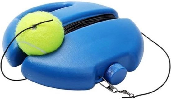 Set di allenamento al tennis - Solo Training - Incluso 2 palloni di rimbalzo - Design blu