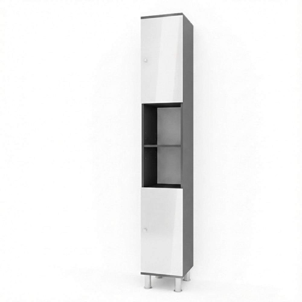 Mobile bagno alto Fynn Antracite 30 x 190 cm Vicco