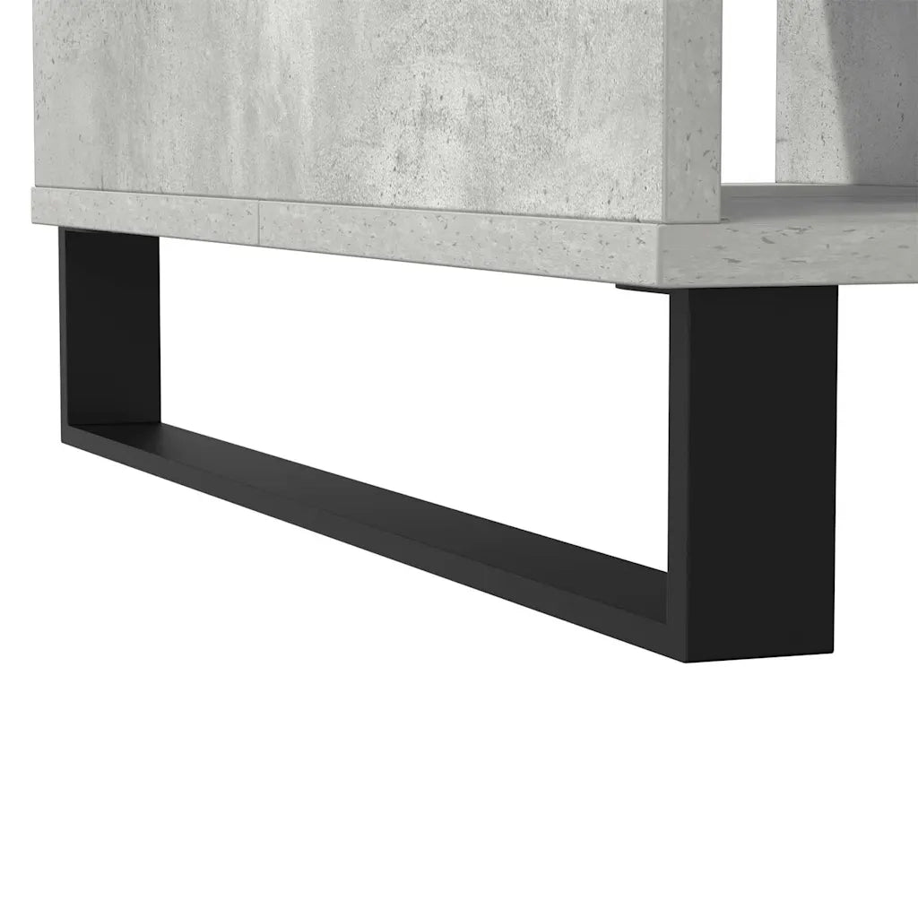 vidaXL Tavolino Salotto Grigio Cemento 104x60x35 cm Legno Multistrato