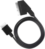 Adattatore RGB Scart - 1,8 metro - Adatto per PS3 e PS2 - Segnale stabile - Per console PAL - Ideale per TV grande schermo
