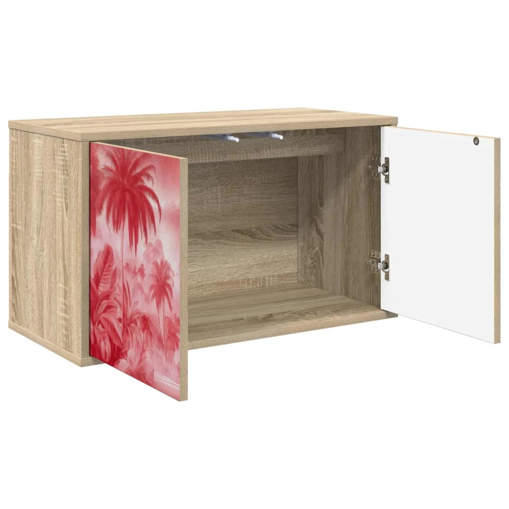 Mobile TV da Parete AACHEN 69 x 33 x 40 cm Rovere Sonoma 8007143