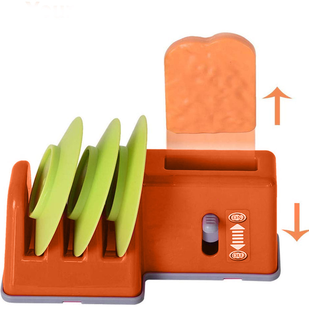 Cucina Giocattolo Bambini con Luci e Suoni 34 Accessori Gioco 87x78x29cm Azzurro