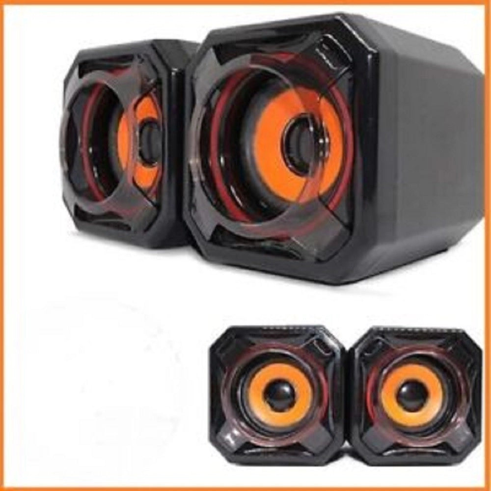 Trade Shop - Casse Altoparlante Per Computer 2,0 Mega Bass Bluetooth 10w Usb Portatile Q-a30 -
