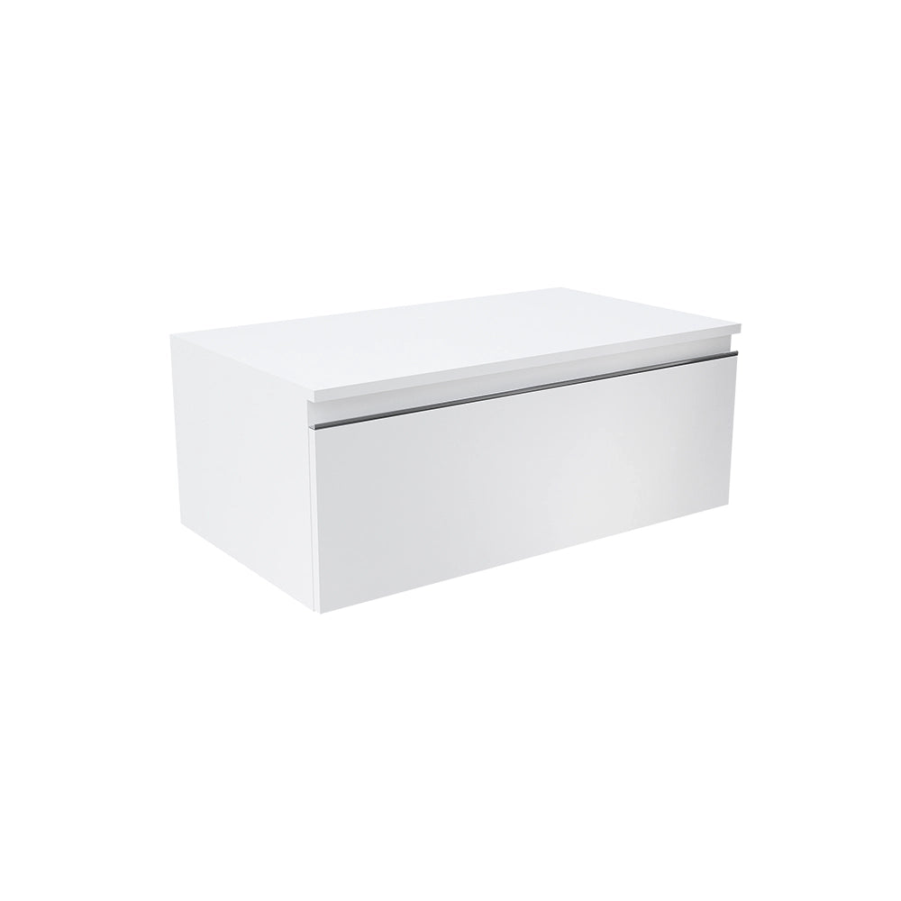 Cassettone sospeso 80 cm bianco opaco | Darwin