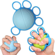 Balanciere per la forza delle mani - trattamento della pressione - balzo di rilassamento - allenatore di presa manuale - blu