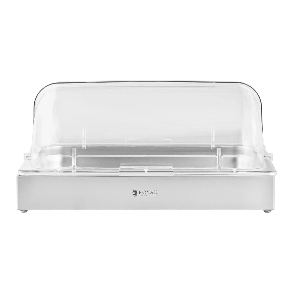 Vetrina buffet 8,5 litri 535 x 335 x 250 mm acciaio inox / plastica (policarbonato) 14_0005382