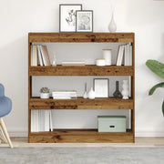 Mobile Libreria/Divisore - Legno rustico - 100x30x103cm - Legno ingegnerizzato
