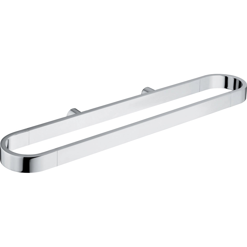 Portasalviette attrezzabile da muro in alluminio, ottone e Cromall A147 Gedy serie AZZORRE Cromato