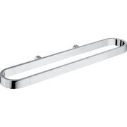Portasalviette attrezzabile da muro in alluminio, ottone e Cromall A147 Gedy serie AZZORRE Cromato