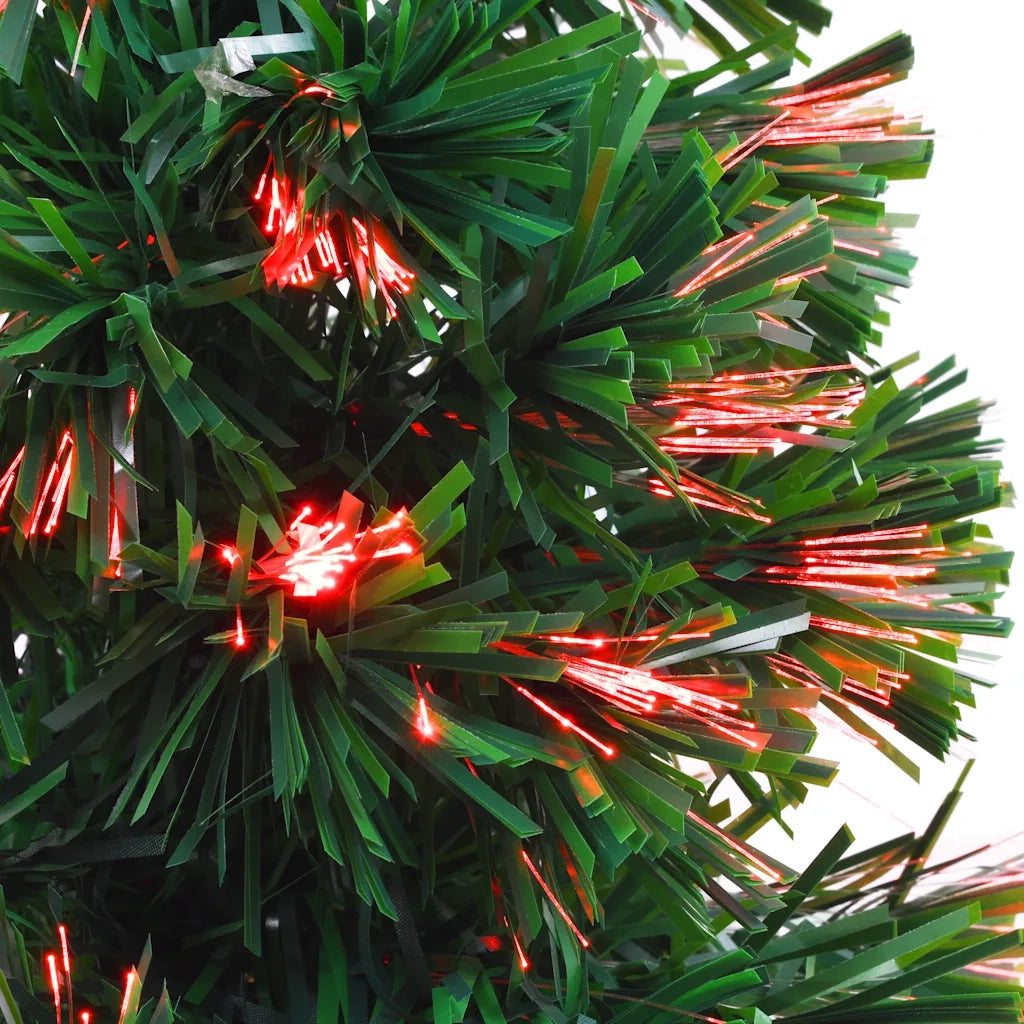 Albero di Natale Artificiale Fibra Ottica 64 cm Verde cod mxl 6579