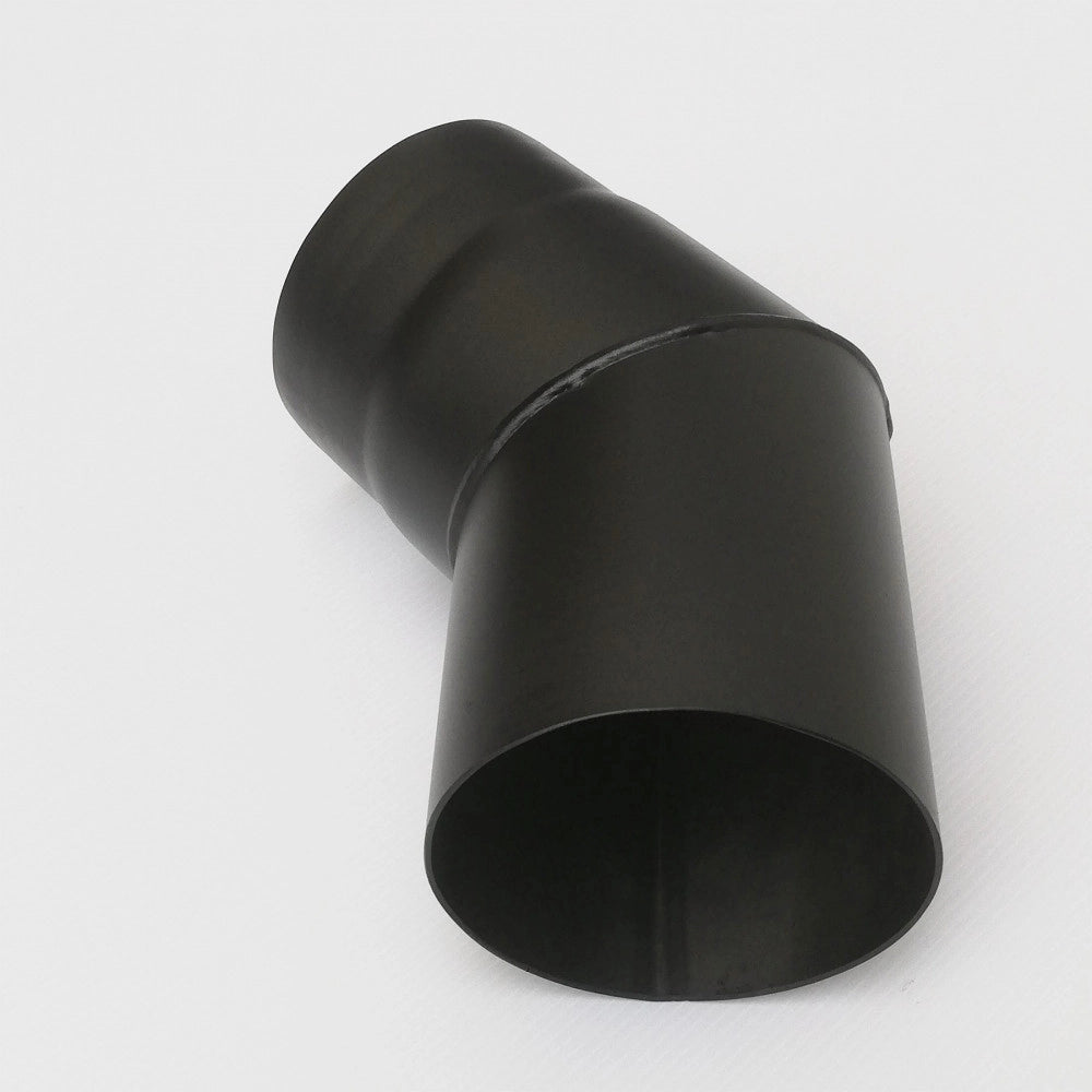 Curva a 45 gradi da 180mm per stufa a legna