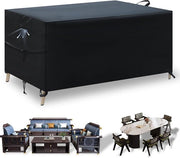 Copertura per mobili da giardino - impermeabile, resistente al vento - 1 pezzo - tessuto Oxford 420D - 300 x 250 x 100 cm