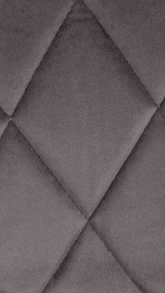 Sgabello da bar Lazio Velvet grigio,bianco