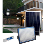Trade Shop - Faro Led Con Pannello Solare Crepuscolare Da 300w + Telecomando Fb-58300 -