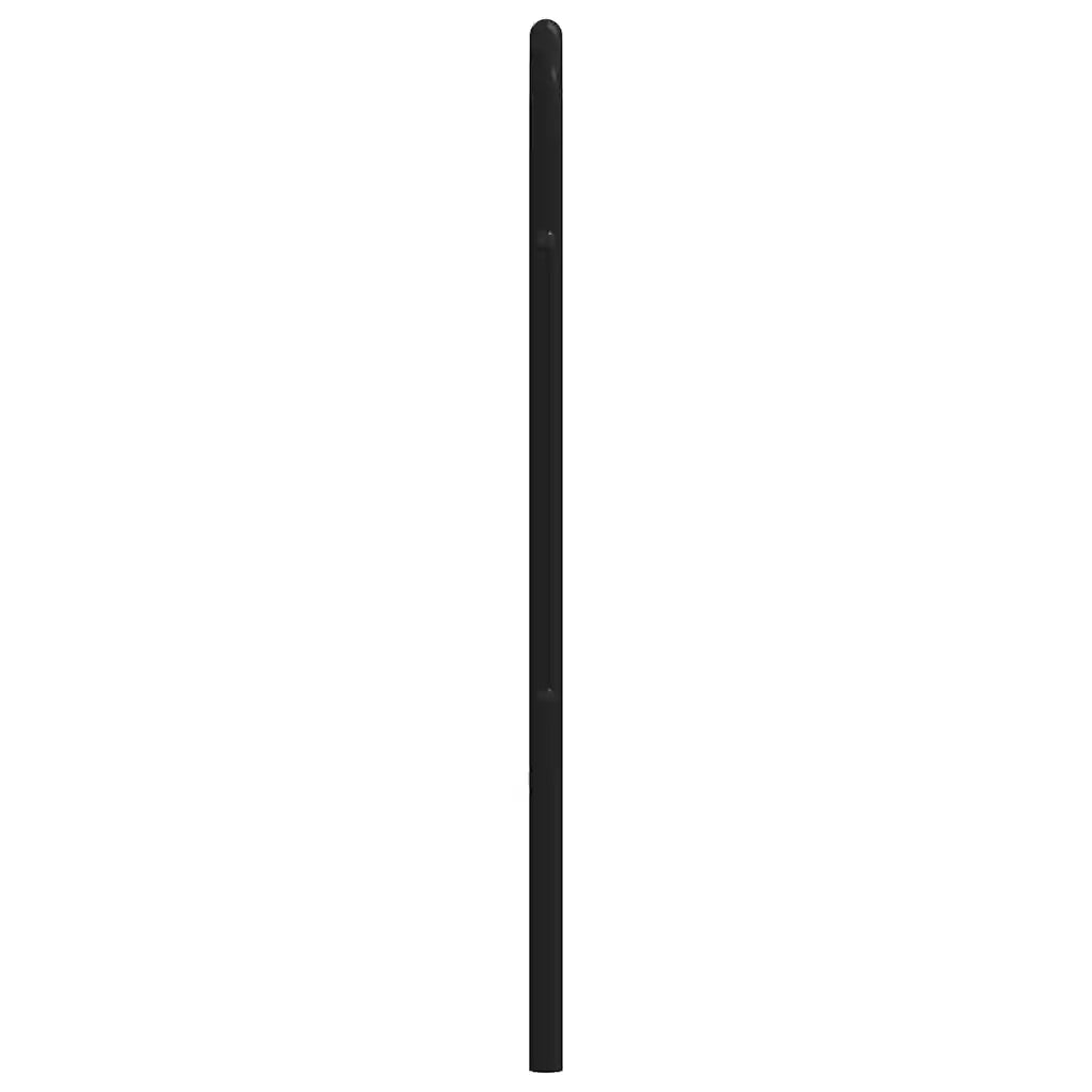 Testiera | Testata di Ricambio in Metallo Nero 200 cm