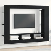 Mobile TV 152 x 22 x 113 cm Rovere nero Legno ingegnerizzato 861999