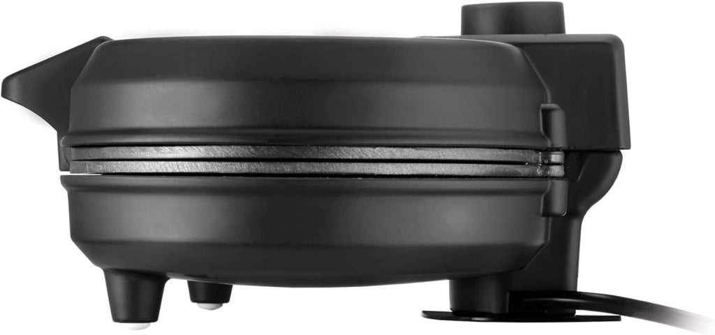 Unold 48165 Pancake Maker Americano 2 Piastre Antiaderenti 13,5 cm 1000 W Termostato Regolabile colore Nero