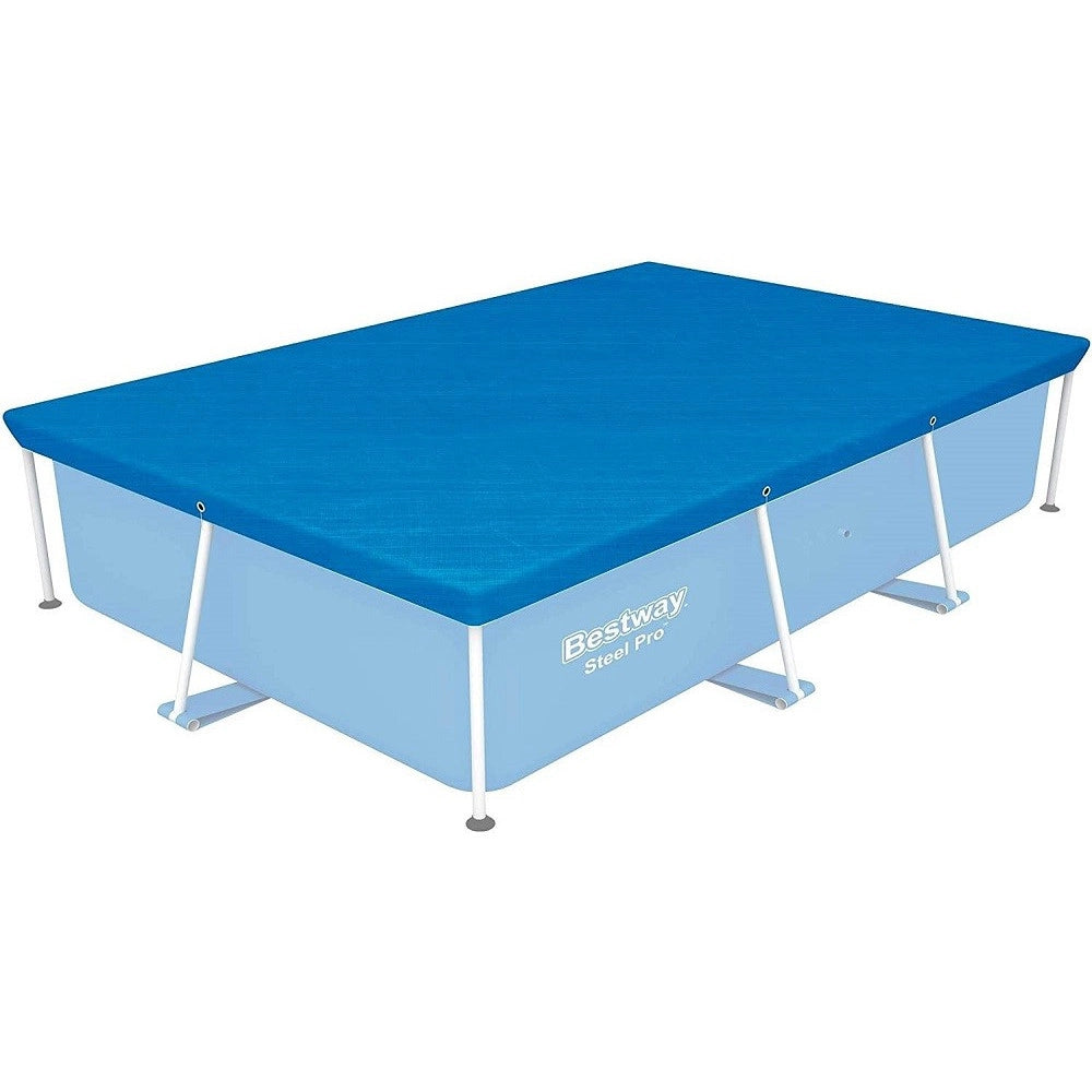 Trade Shop - Telo Copertura Per Piscina Steel Pro 259x170x61cm Fuori Terra Rettangolare 58105 -