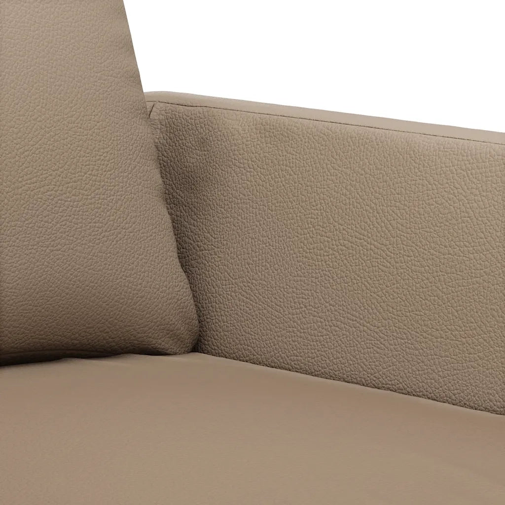 Divano | Divano da soggiorno | Sofa a 3 Posti Cappuccino 180 cm in Similpelle