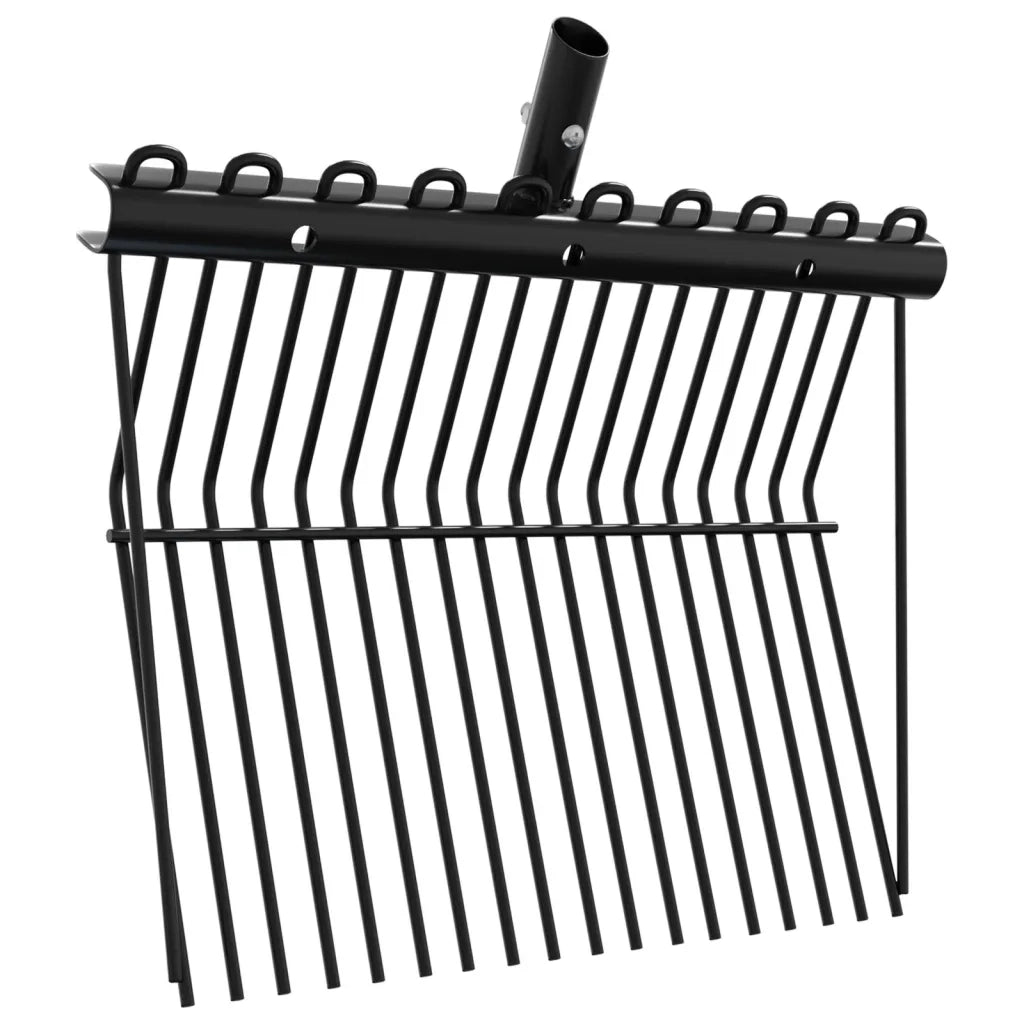 Forcone con 18 Denti Nero in Acciaio 3209561