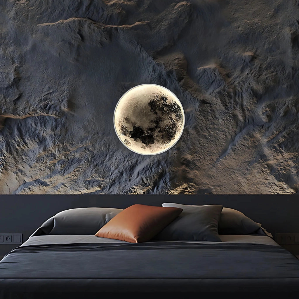 Lampada Da Soffitto App1806-cw Moon Led White