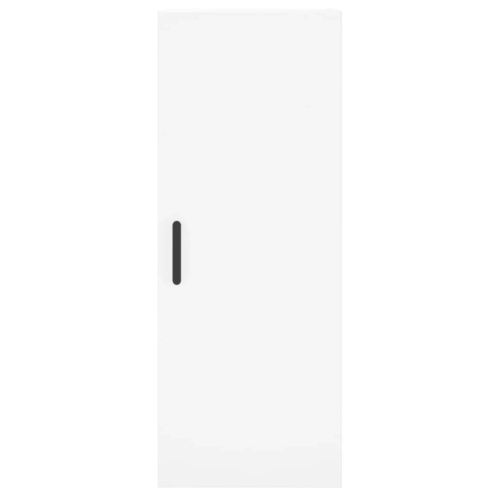 Buffet credenza cassettiera armadio mobile contenitore organizer cucina soggiorno salotto alto 34,5 x 34 x 180 cm legno ingegnerizzato bianco 02_0032417