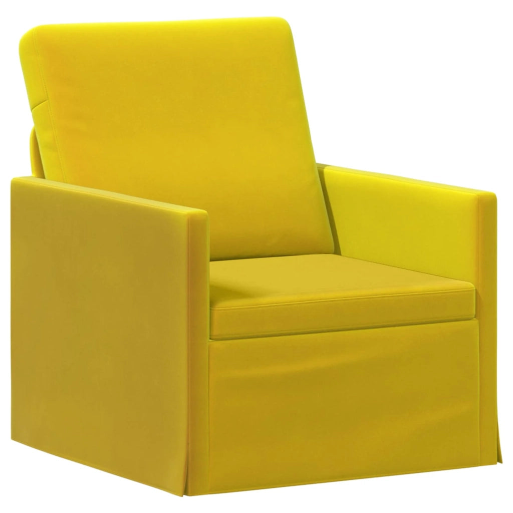 Set di divani 2 pcs Giallo Velluto (V) 3433210