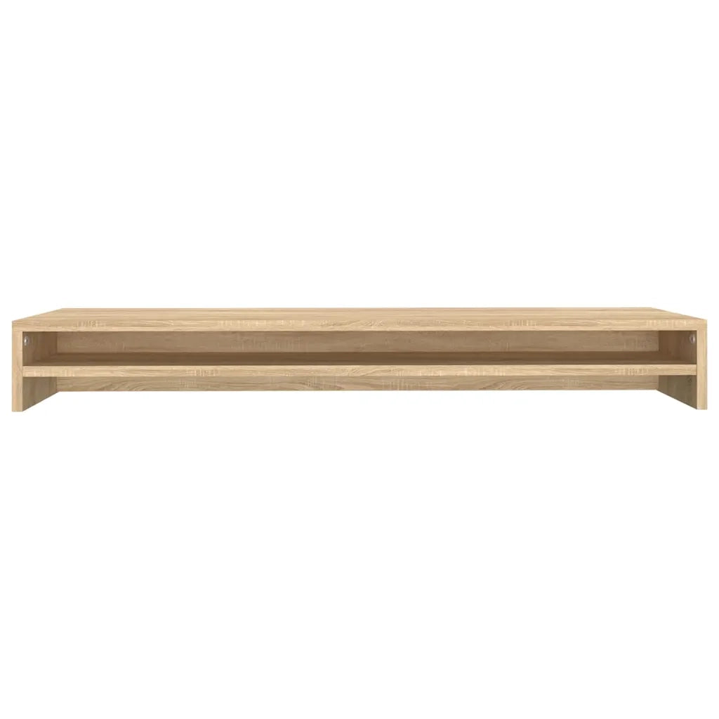 Supporto Monitor Rovere Sonoma 100x24x13 cm Legno Multistrato 800336
