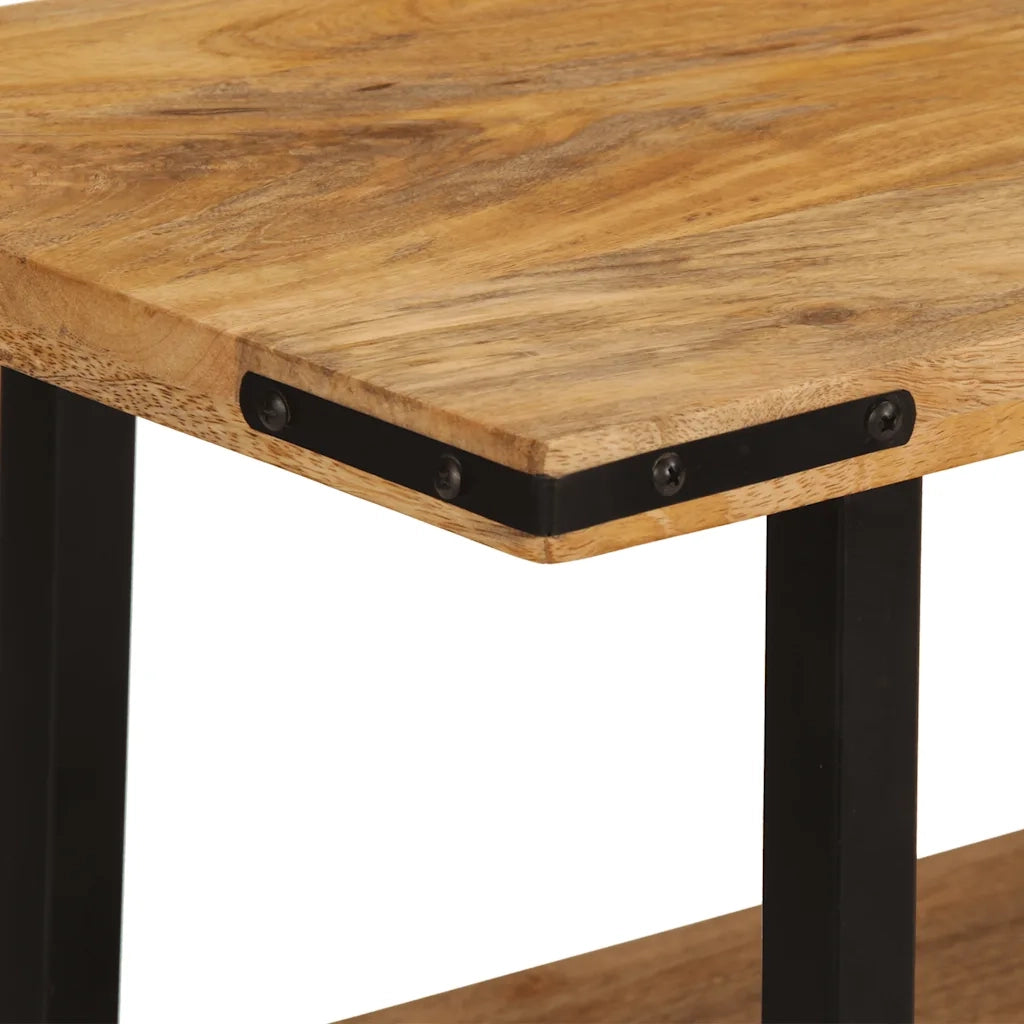 Tavolo Consolle 180x35x70 cm in Legno Massello di Mango 373614