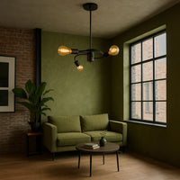 Lampada Da Soffitto Cristallo Loft APP740-3CP