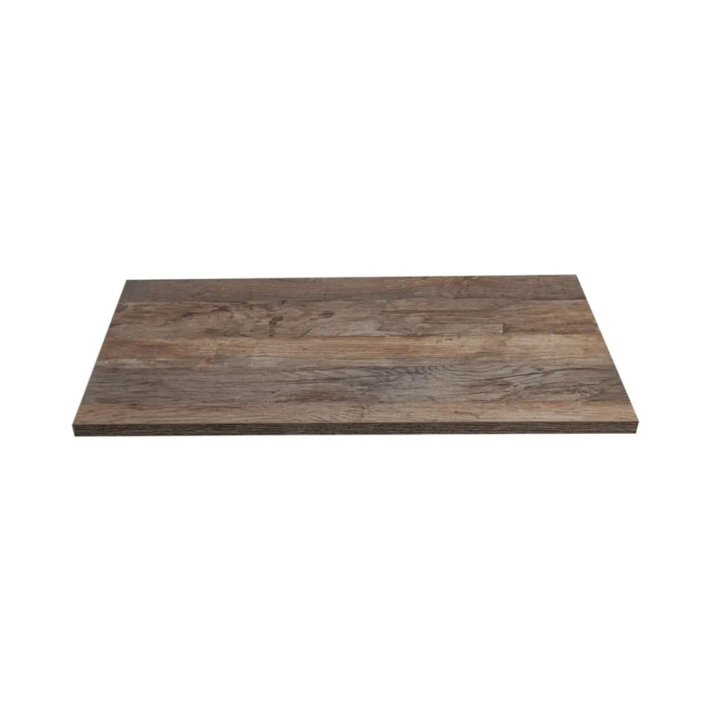 Piano lavabo VANTA quercia scura 80 cm – Mensola da bagno